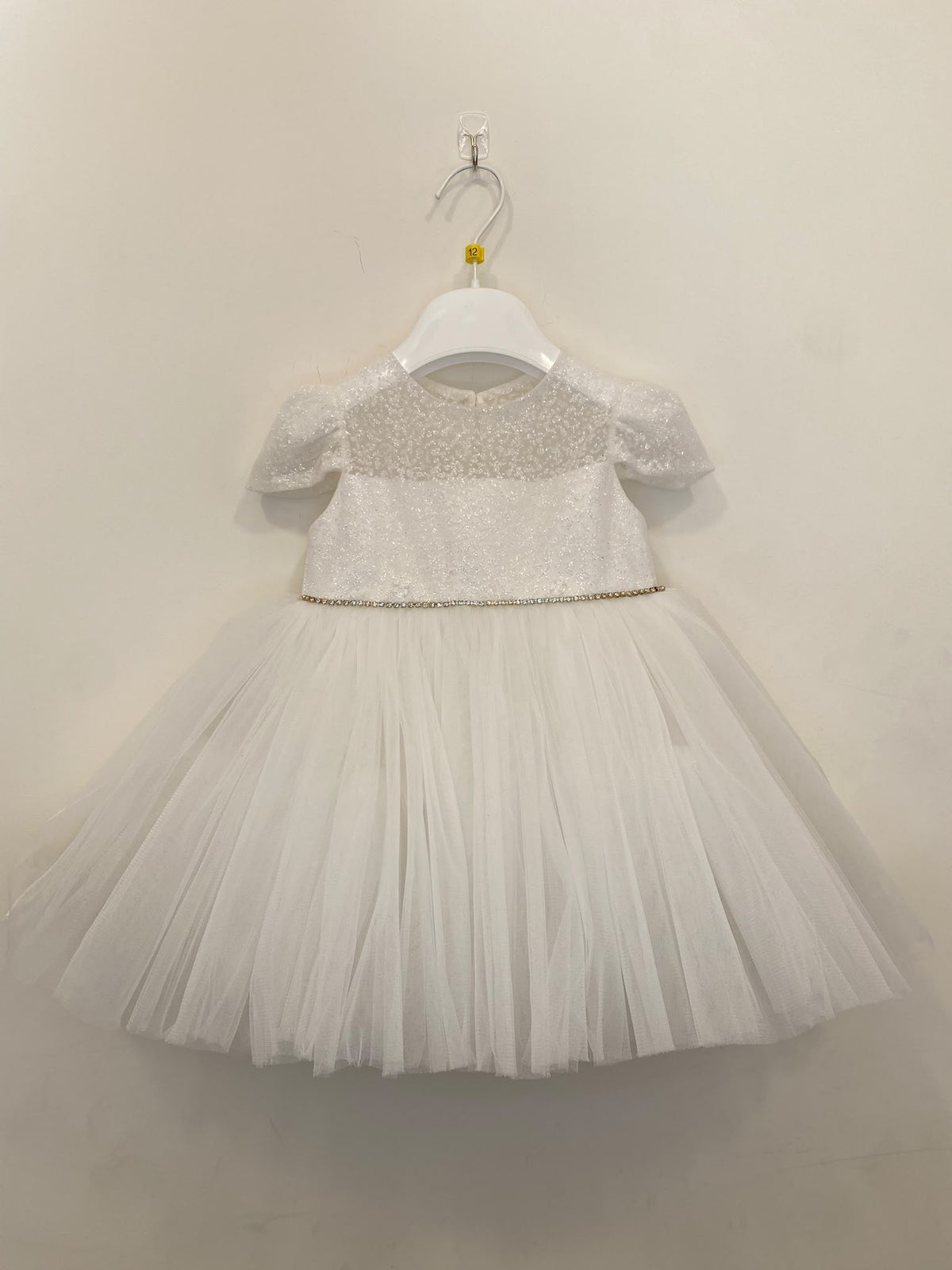 Abito da Cerimonia Bimba in Tulle con Gonna Staccabile 2-in-1 👧✨⭐