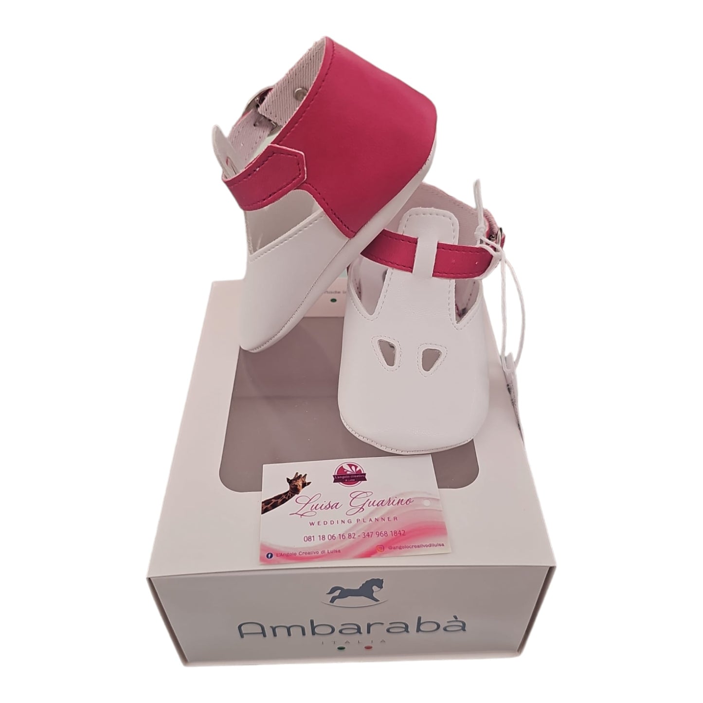 Scarpe occhielli culla