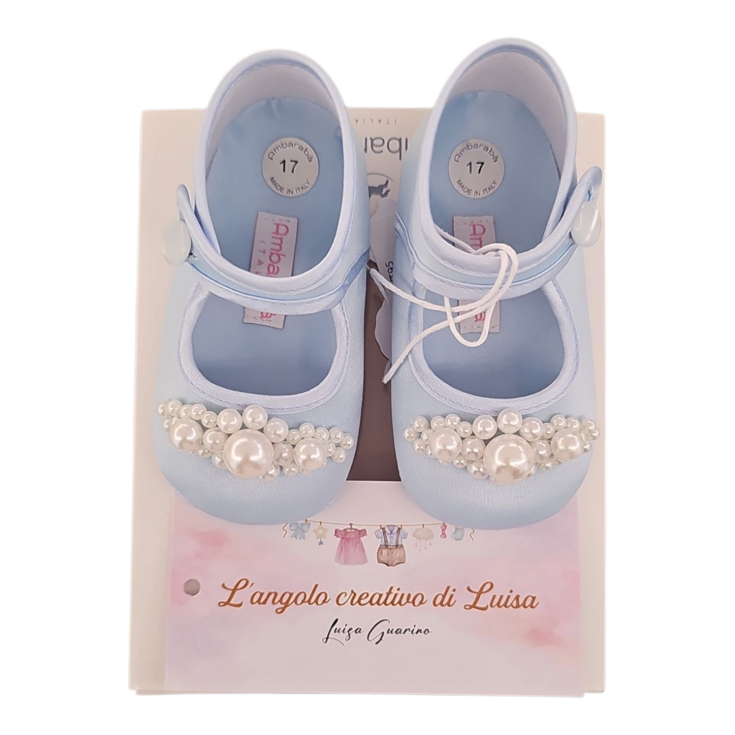 Ballerine in mikado con perle