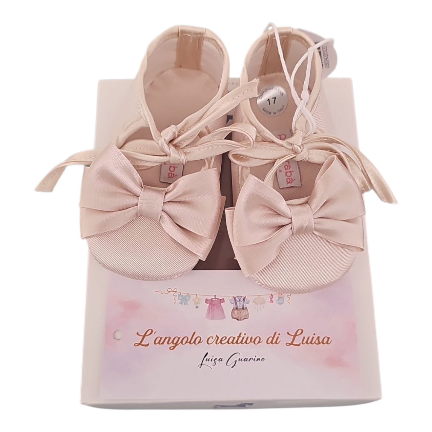Ballerine in mikado con doppio fiocco
