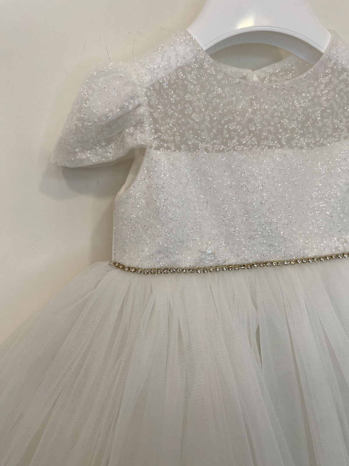 Abito da Cerimonia Bimba in Tulle con Gonna Staccabile 2-in-1 👧✨⭐