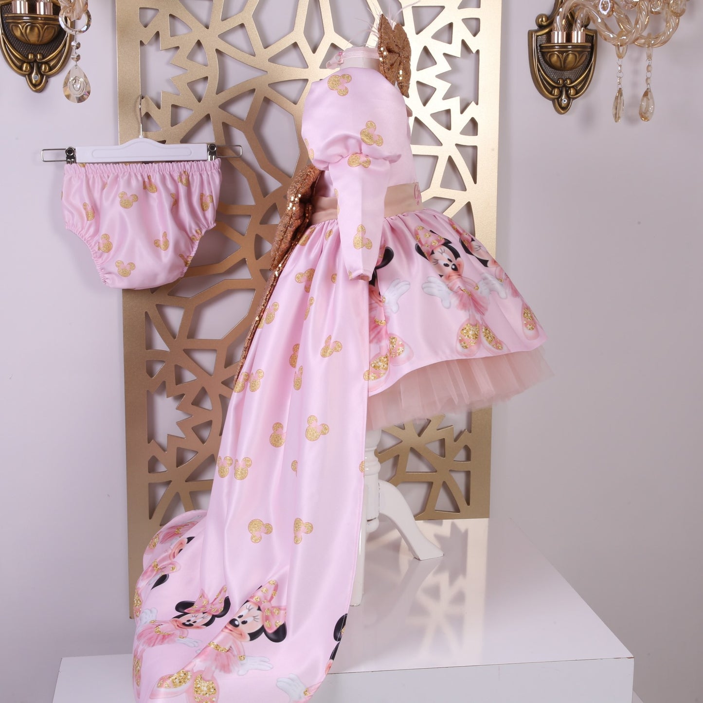 Minnie ballerina con strascico