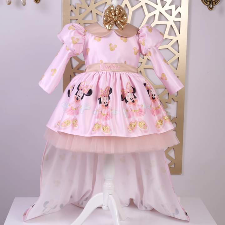 Minnie ballerina con strascico