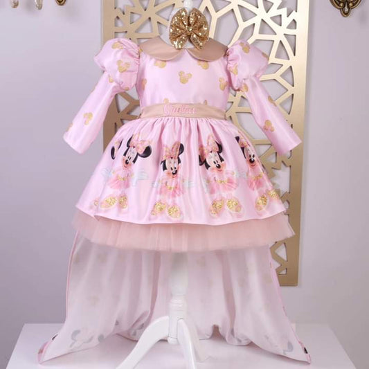 Minnie ballerina con strascico